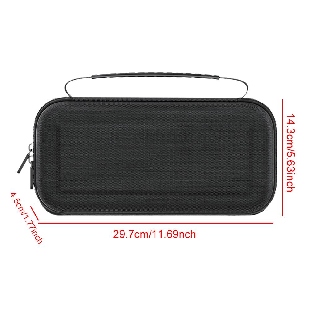 Портативная сумка для хранения для Nintendo Switch 2 Водонепроницаемый чехол Жесткий чехол для консоли NS 2 Чехол для переноски с 12 слотами для игровых картриджей