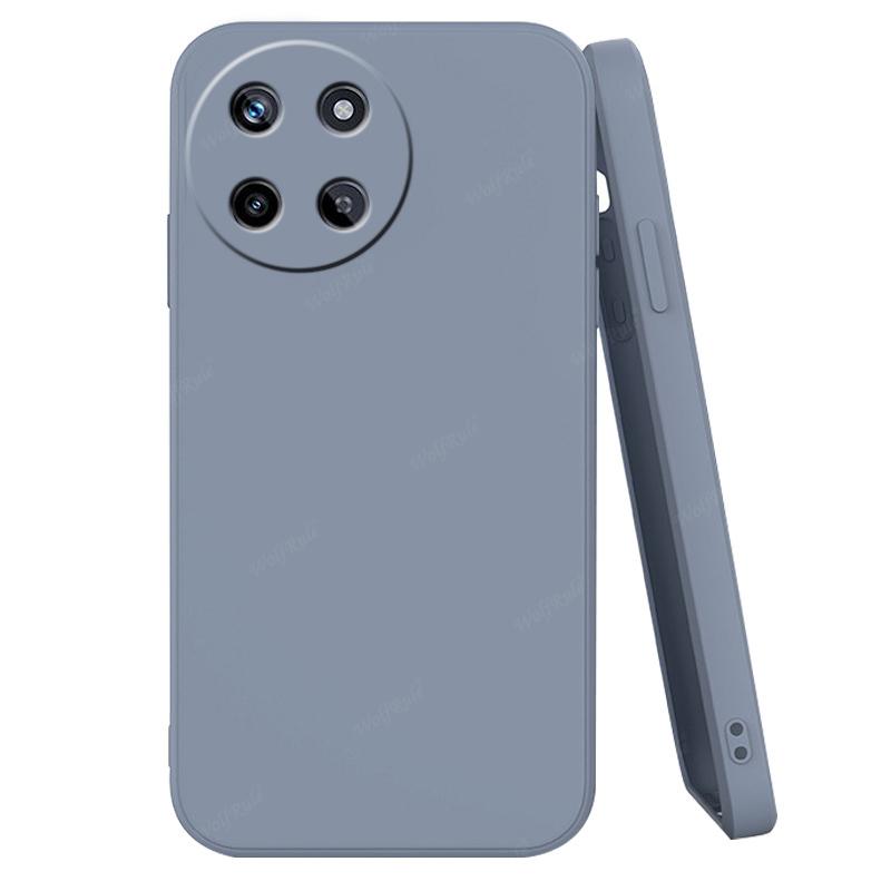 Для Чехол OPPO Realme 11 Чехол Для OPPO Realme 11 Capas Задняя Крышка Телефона Жидкий Силикон Противоударный ТПУ Мягкий Чехол Realme 11 4G Fundas