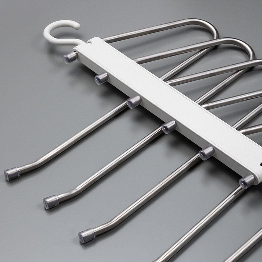 6 в 1 вешалки для брюк вешалки для одежды из нержавеющей стали вешалки для брюк экономия места вешалки для гардероба вешалка для одежды вешалки для одежды вешалка для брюк ангары