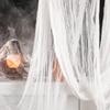Дом с привидениями DIY Декоративная марля Крупная сетка Черная ровница Призрачная марля Декор для дома Гостиной Кухни Сада