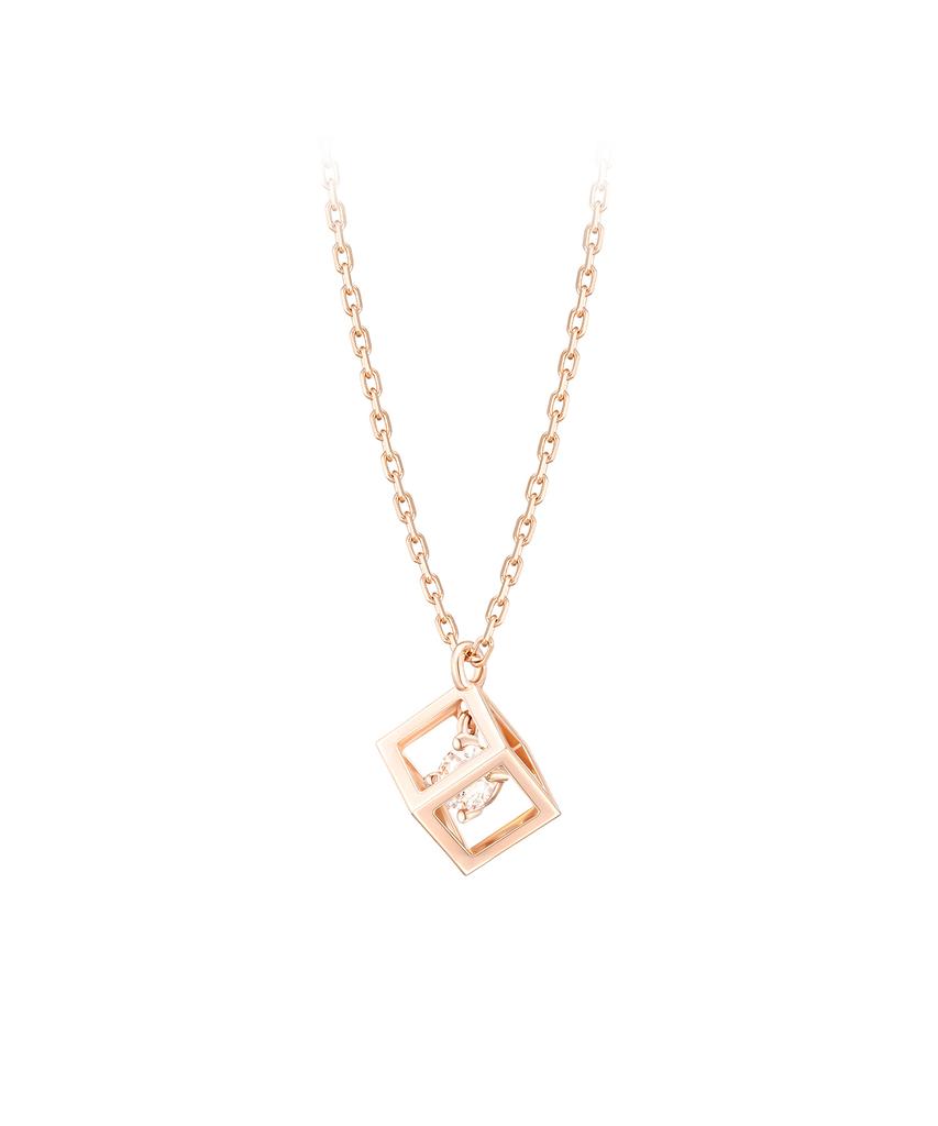 Ожерелье Jestina J Cube с камнем по дате рождения (Jjljnq0Bf515Sr420)