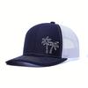 Richardson Coconut Printed Mesh Cap Truck Driver Micro Bend Baseball Cap Advertising Team Travel Cap