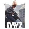 Пледы DayZ Качество Супер Мягкий Плед Зимний Студенты Гостиная Эстетичный Покрывало