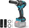 3600 Makita Compatible Impact Tire Powerful Brushless Torque Hours of 2 Infinitely Variable LED Auto Tightening Loosening Japanese Instruction Manual