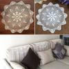 Home Doily Table Cloth Mat Cotton Crochet Doily Mats
