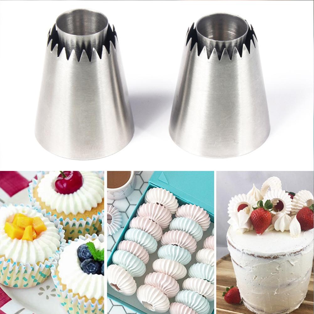 Stainlessl Steel Icing Piping Nozzles Cookie Biscuit Cake Mold Cake Decorating Tools