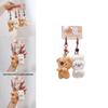 Rabbit Bear Plush Animal Keychain Set With Soft Fur For Kids And Collectors