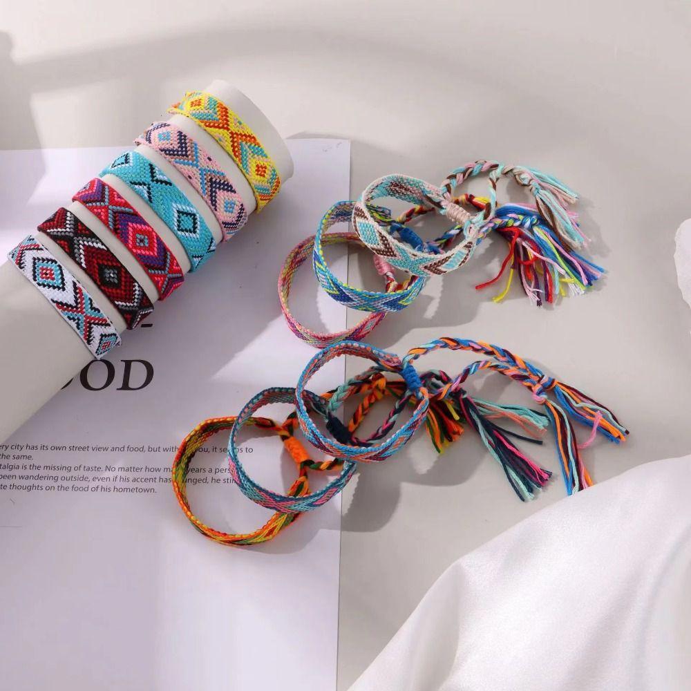 Transshipment Bohemian Bracelet Adjustable Nepalese Ethnic Bracelet Woven Bracelet Jewelry Gift