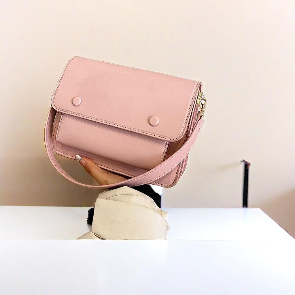 Модная женская квадратная сумка, новая сумка через плечо с текстурой ПУ, дизайнерская сумка-тоут, простая женская косая сумка-слинг