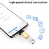 Mini Portable OTG To Type-C Charging USB 3 Cable Adapter for Phone/Tablet