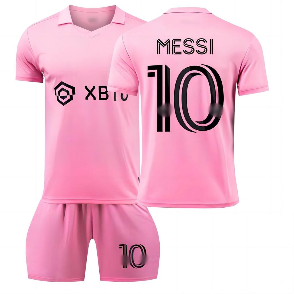 2324 International Miami Home Football Jerseys Shorts Socks Set New Shorts Socks Adult Sizes Outfits