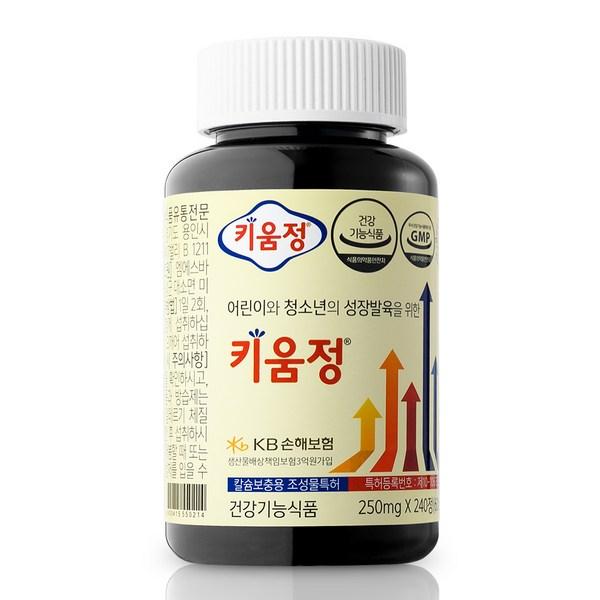 Функциональное питание для здоровья Kiwoomjeong для роста и развития, 240 таблеток, 1 единица, корейская основная здоровая пища