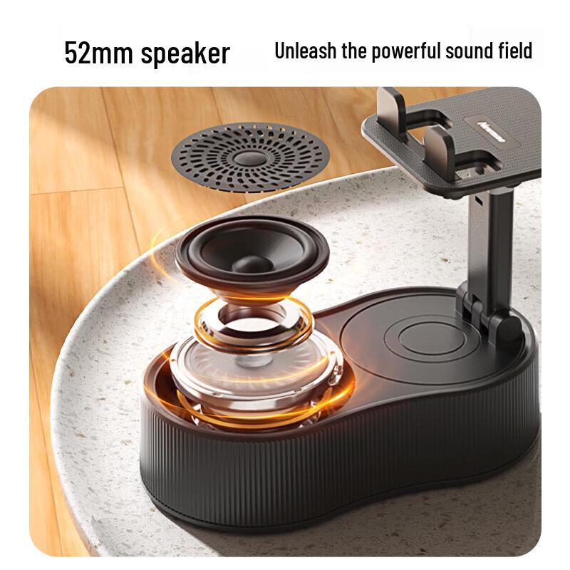 Newman PBS007 Portable Bluetooth Speaker with Phone Holder