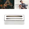 Electric Guitars Pickup Cover Two Slot Metal Case Brass Humbuckers Cover Modern Style Guitar Pickup Protections Cover