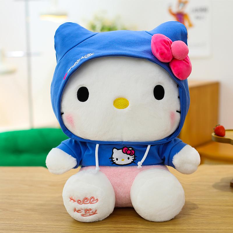 Плюшевая игрушка Hello Kitty для международной торговли: Милая подушка-трансформер и подарок на день рождения