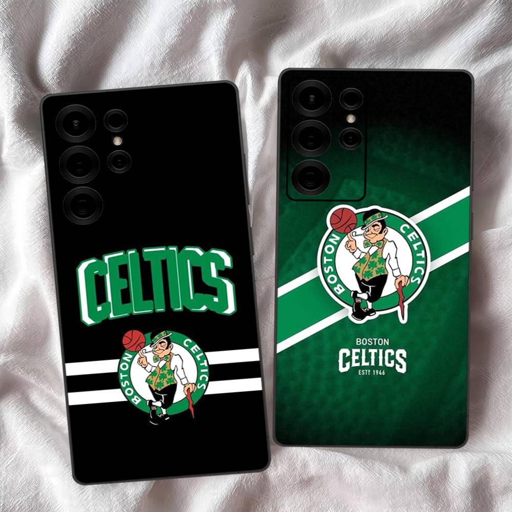 Чехол для телефона B-Boston C-Celtics для Samsung S 24 fe 25 Ultra plus 20 lite 21 30 22 23 24 22 Ultra 5G Fundas