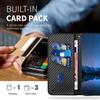Business Carbon Fiber Flip Case For Xiaomi 14 13 12 Lite 13T 12T 11T 10T Redmi  Note 13 12 11 10 9 13C 12C 10C 9C Poco X6 X5 M3 Pro Magnetic Cover