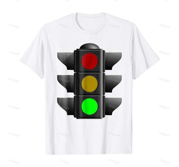 Green Traffic Light Signal Lover Stop Caution Go Unisex T Shirt