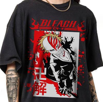 Аниме-футболка Bleach, Футболка с аниме Ичиго Куросаки
