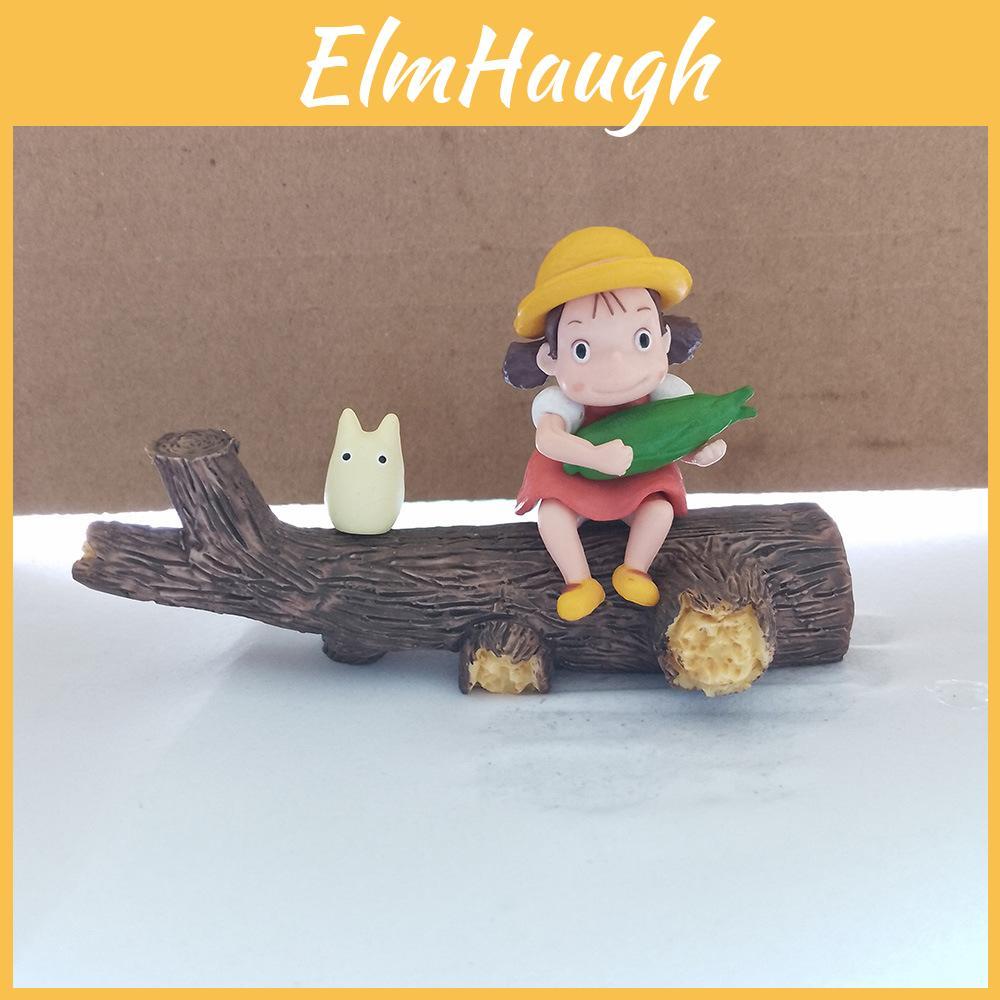 Pvc My Neighbor Totoro Mei Sitting Statue With Corn For Wedding Gift And Party Decor
