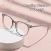 Fashion Oversized Frame HD Anti-blue Light Reading Glasses Floral-Patterned Comfortable Presbyopia Glasse Ladies Stylish Eyewear