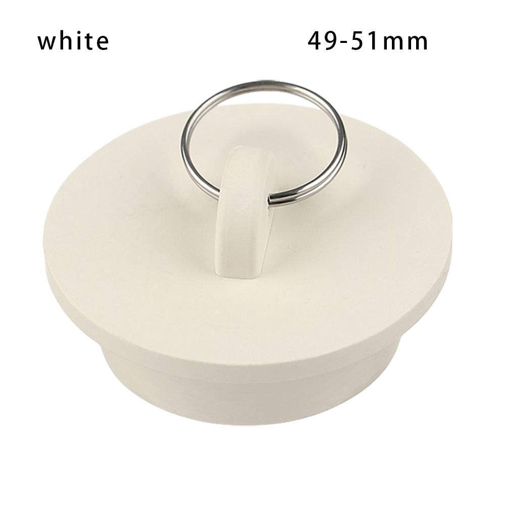 Rubber Round Washroom Kitchen Drain Cover Bathtub Stopper Bathroom Supplies Sewer