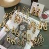 Hanging Earring Exaggerated Exquisite Drop Earrings Jewelry Geometric Earrings Unusual Vintage Dangle Earrings For Women Simple