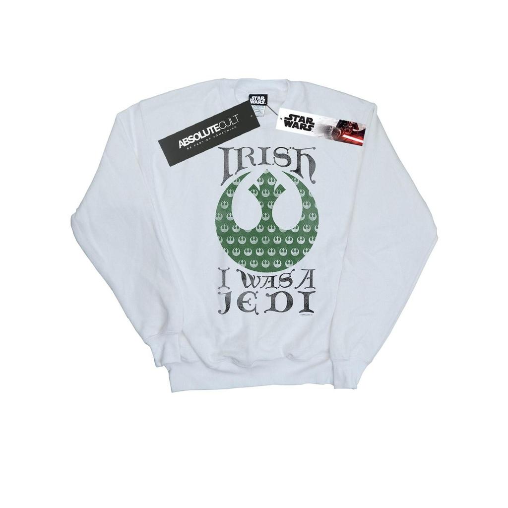 Star Wars Mens Irish I Was A Jedi Sweatshirt