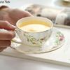 Цветочная керамика Кофейная чашка и блюдце Чайник Наборы посуды Кружка для чая с молоком Цветочные чайные чашки Чашка для завтрака Чашки для воды Чайник Чайная чашка
