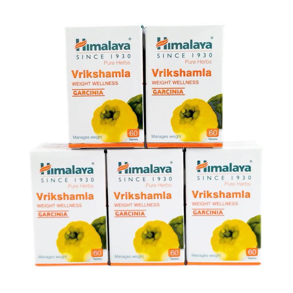Vrikshamla Set (5 X 60 Tabs, 350 Mg), Vrikshamla Set 5, Himalaya