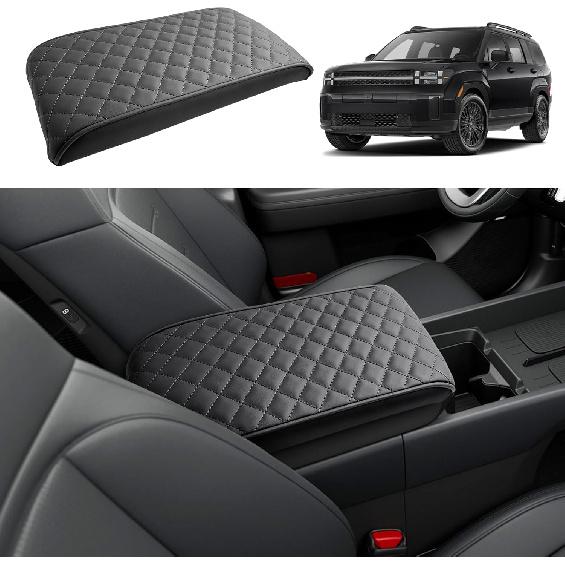 CDEFG Совместимый с 2024 2025 2026 Hyundai Santa Fe Крышка центральной консоли для 2025 Hyundai Santa Fe MX5 Аксессуары Крышка подлокотника 2025 Santa Fe
