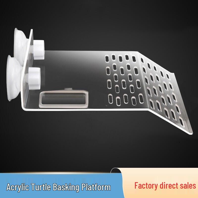 Прозрачная акриловая платформа для загара черепах