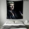 Johnny Hallyday Legend Tapestry Wallmounted Background Cloth Homestay Soft Decoration Tapestry Wall Decoration Wall Covering Decoration