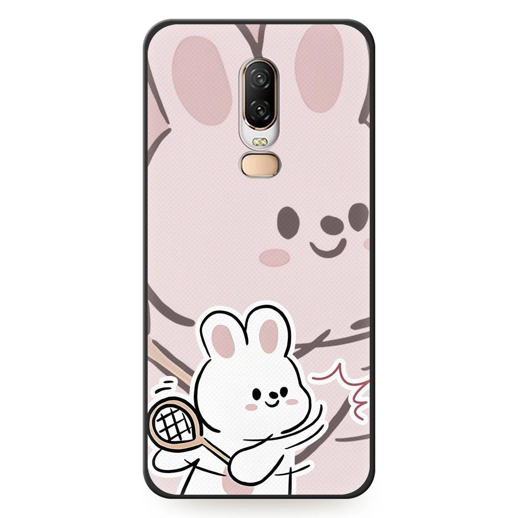 Чехол-накладка Soft case для OnePlus 6/1+6, модный дизайн "граффити", чехол для телефона, противоударный ТПУ, для пары, водонепроницаемый