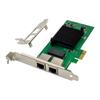 NH82580 2 Port PCIe Card -RJ45 Ports for NIC Chip Thernet Server/Desktop Card - Gigabit Card