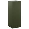 Plant Stand Olive Green 30 X 30 X 80 Cm Weather Resistant Steel