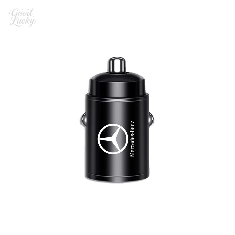 CQY1 100W Mini Car Pull Ring Fast Charging Car USB Type C Charger For Mercedes Benz C300 C250 C350 C Class W203 W204 C63 C180 C200