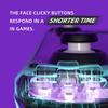EXtremeRate Face Clicky Kit Совместимость с портативной игрой Steam Deck Custom Dpad View ABXY Кнопка меню Face Button Mouse Clicky Kit Совместимость с