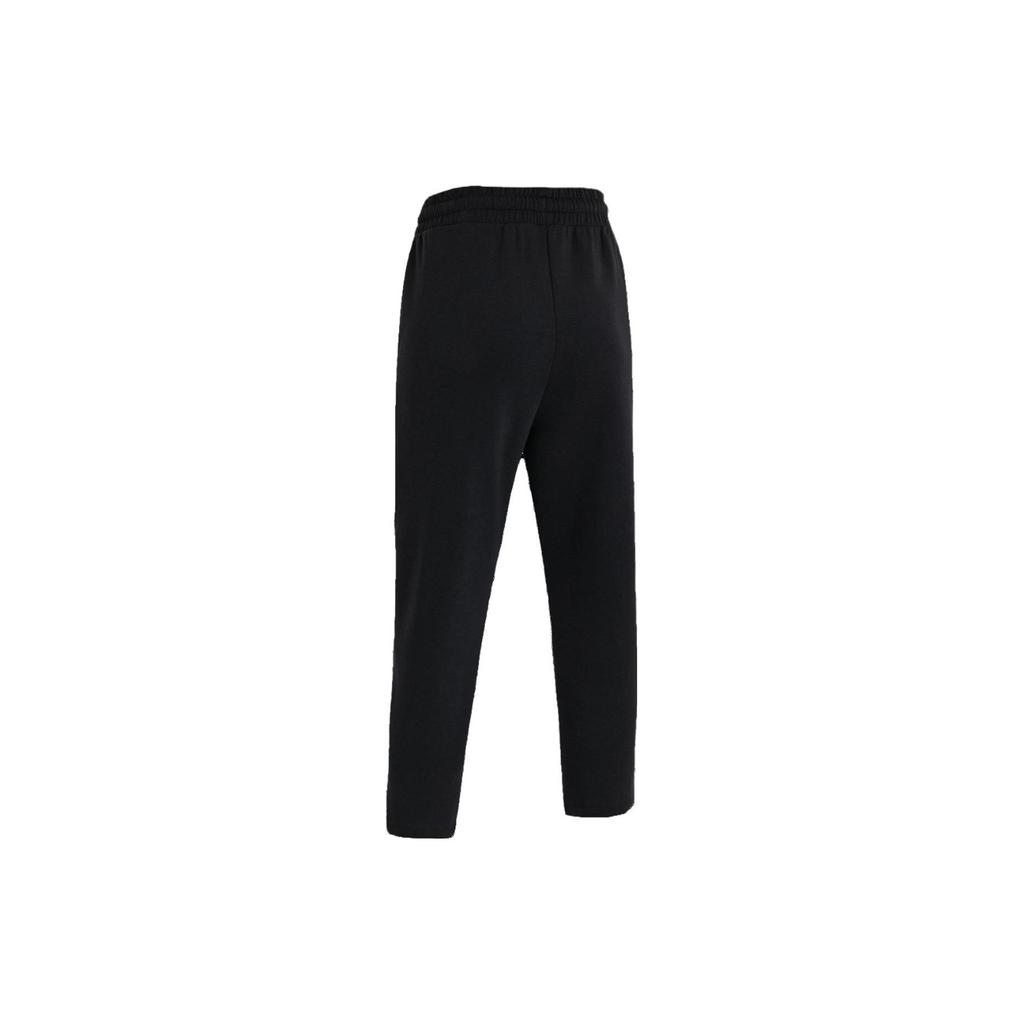 Under Armour Однотонные прямые повседневные спортивные брюки на шнуровке женские брюки черного цвета 1379066-001