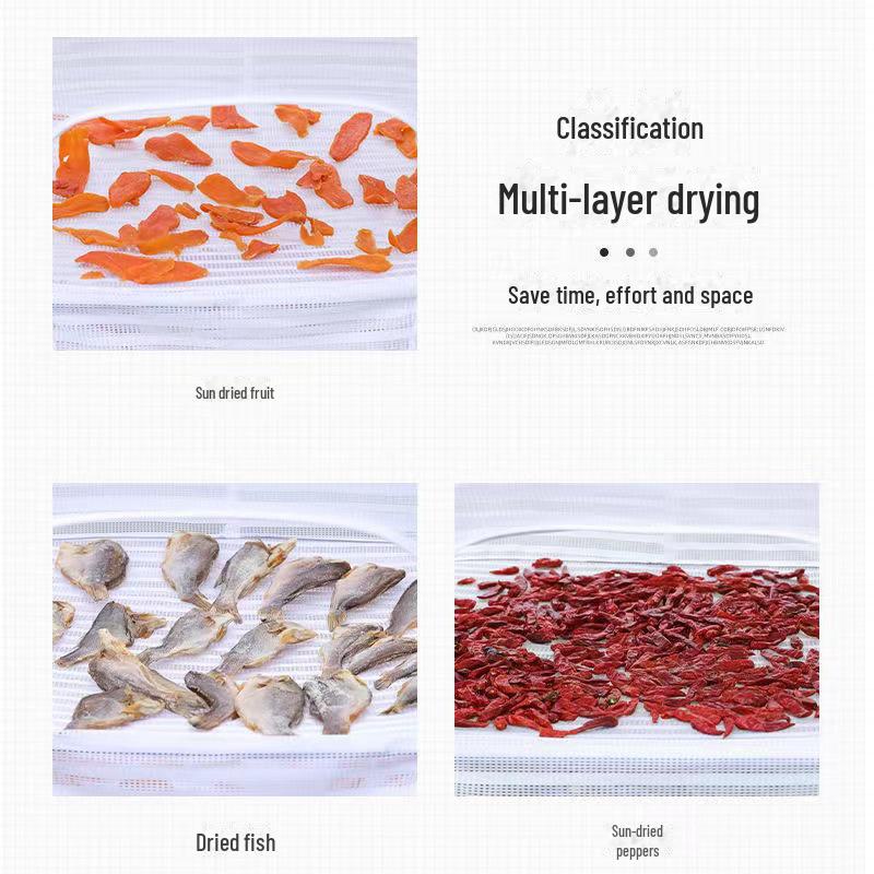 Ветрозащитная складная корзина для сушки с антимоскитной сеткой для овощей, рыбы и одежды