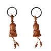Bag Pendant Engraving Wood Carving Craft Buddha Guanyin Key Ring Keychain Keyfob Car Accessories