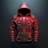 Halloween Spider Mens Graphic Hoodie Spiders Web Fashion Daily Basic 3D Print Pullover Sports Outdoor Holiday Vacation Hoodies