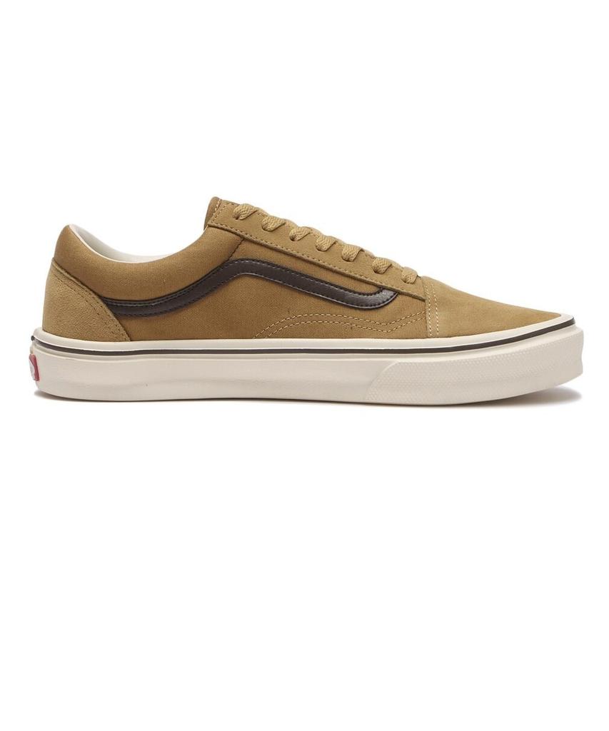 672835-0008 Vans Old Skool Lite "Бежевый/Коричневый" (V36 ЛАЙТ) (Мужской)
