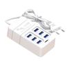 6 IN 1 USB Charger PD Type C 35W Fast Charging Wall Phone Charger Adapter Quick Charge 3.0 USB Hub EU US Plug USB Type C Charger
