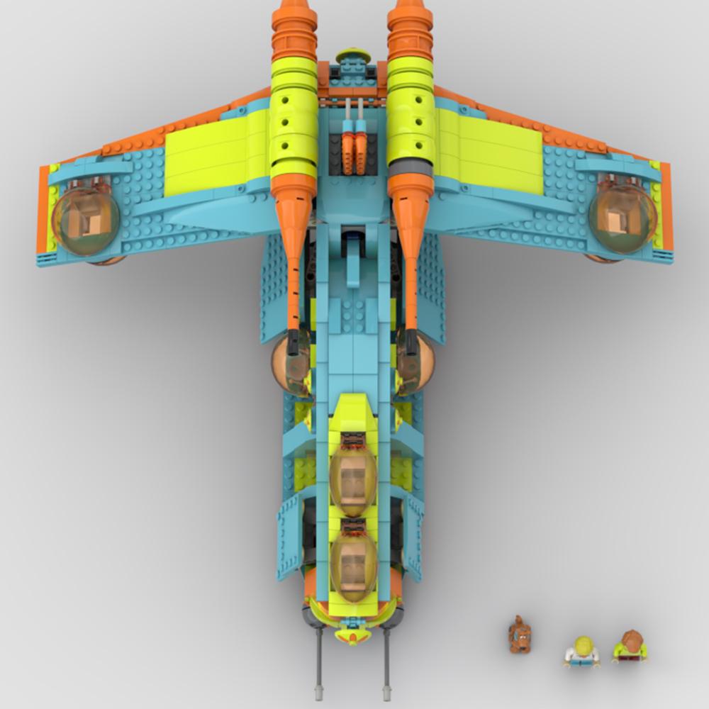 MOC 1116PCS Space Patrol Dogs From Forest The Clone Wars Coruscant Guard Gunboats Gunship Building Blocks Bricks Toys