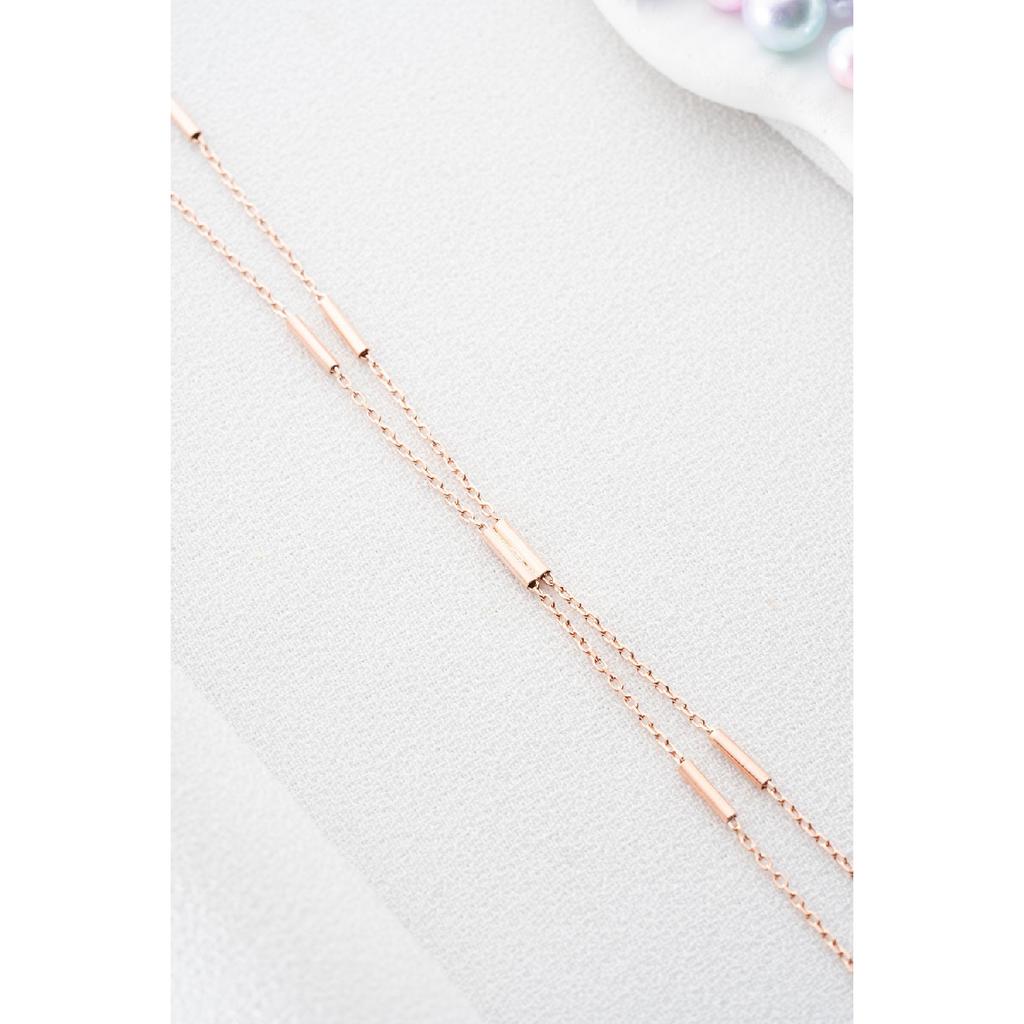 Браслет Ahmeran из стерлингового серебра 925 пробы с розовым покрытием