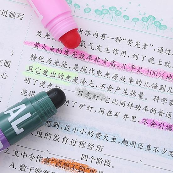 Marker Pen Round Tip Colors DIY Quick-Drying Crayons for 6 Albums Drawing And