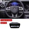 GOX3   Автомобильная эмблема Наклейка на руль Декор Для Mercedes Benz AMG Smart Maybach W204 GLC CLA W205 W203 Внутренние накладки GE538