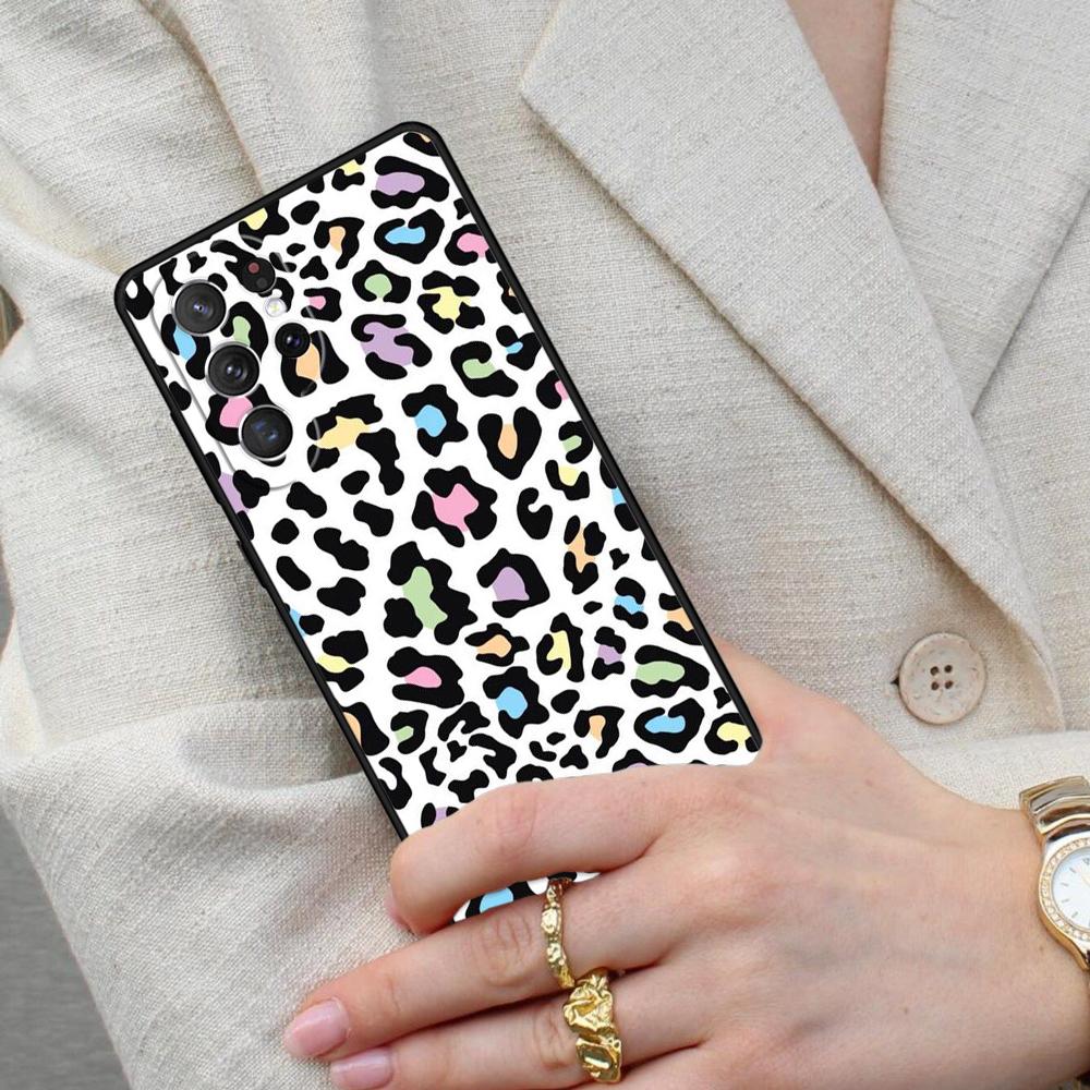CAMOUFLAGE LEOPARD PRINT Cell Phone Case for Samsung Galaxy S26 Ultra S25 S24 S23 S22 S21 S20 Note10 Cover