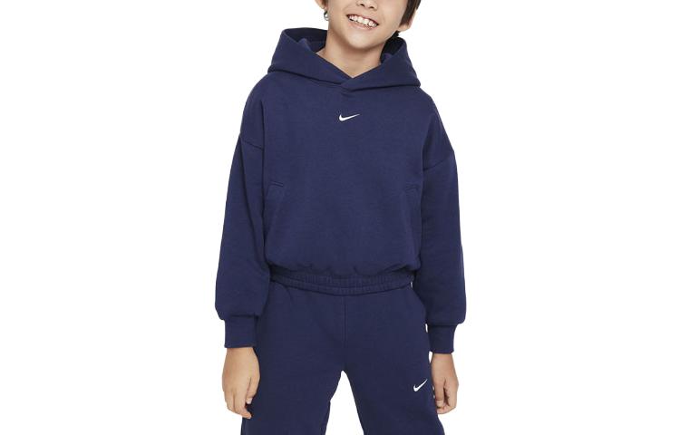 Nike Толстовка Морской Синий Детская FD4014-410